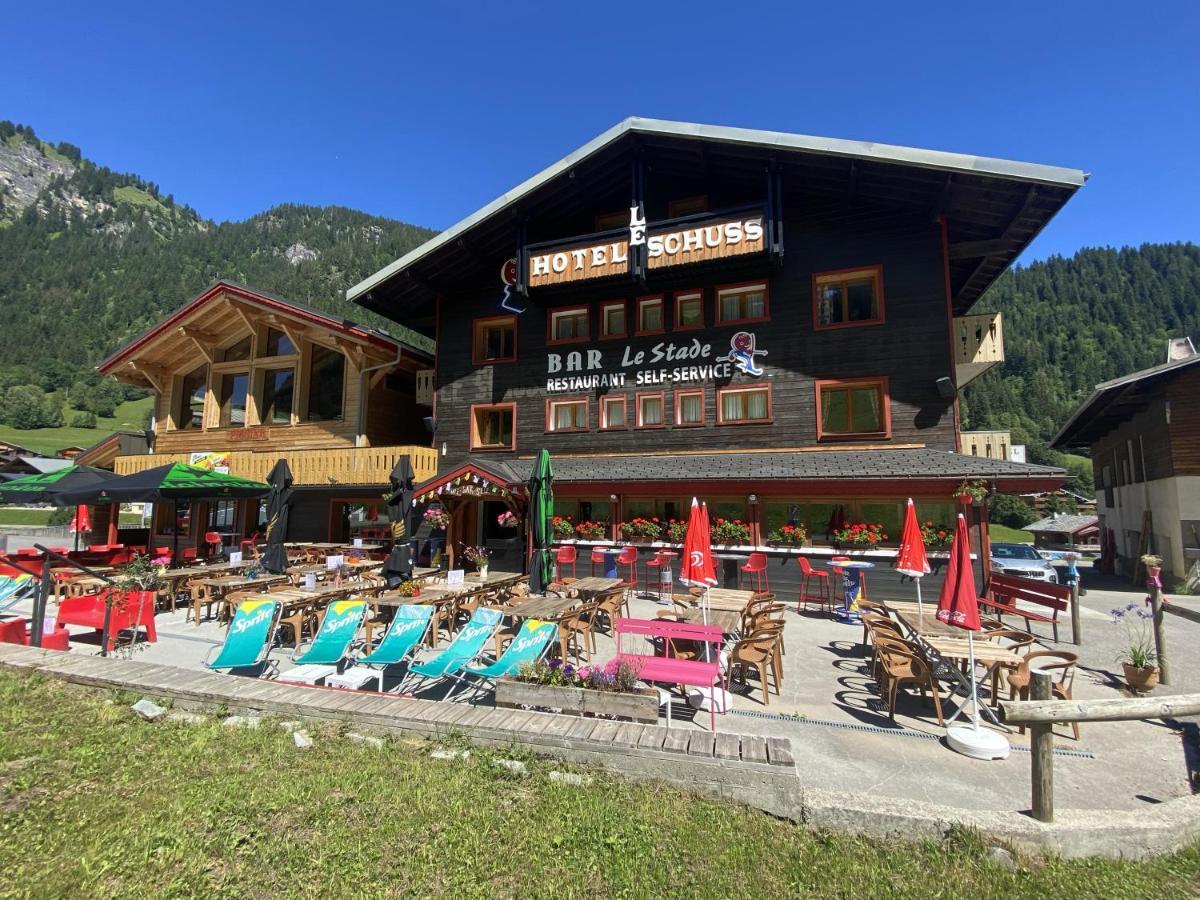 Hotel Le Schuss Châtel Esterno foto